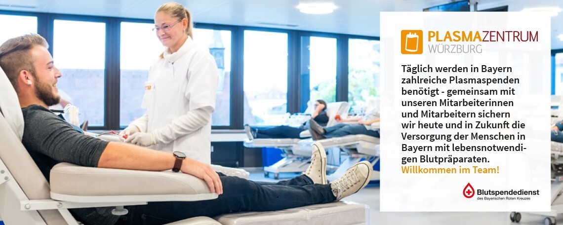 Leitung Plasma Entnahme - MFA / Krankenpfleger / Rettungsassistent (m/w/d), 1. Bild